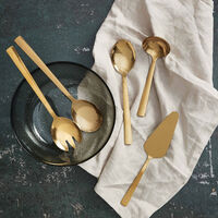 RAW tårtspade i rostfritt stål, guld