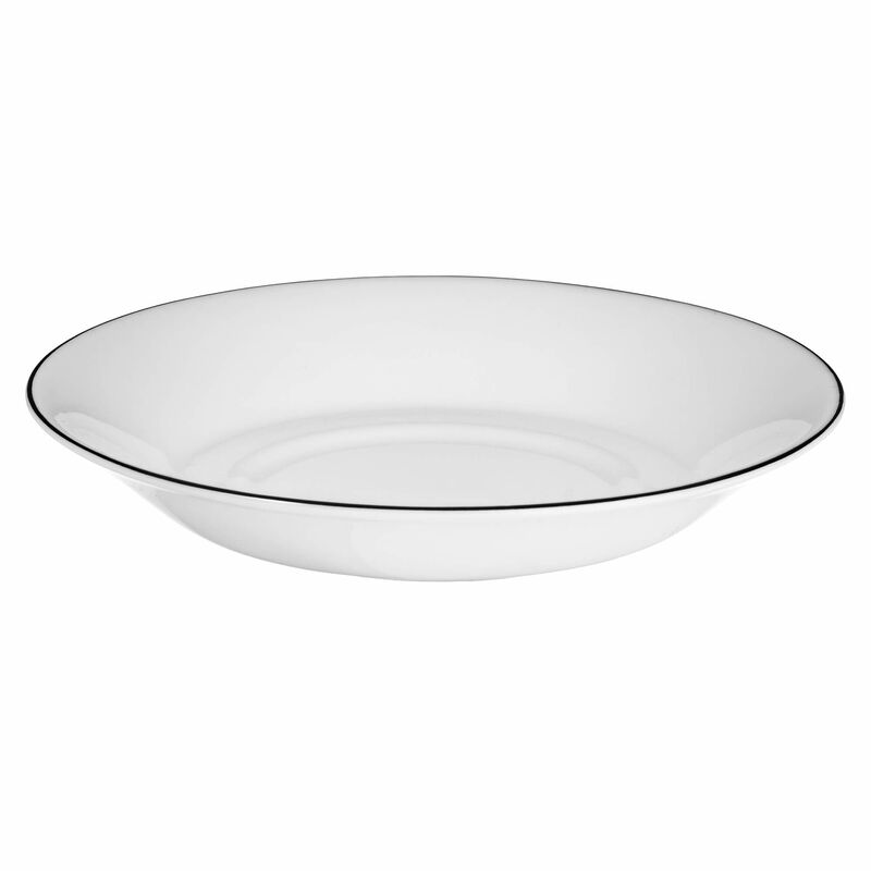 Natur Snøhvit tekopp med skål, 250 ml