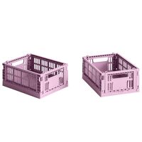 Colour Crate förvaringslåda mini 2 st, dusty rose