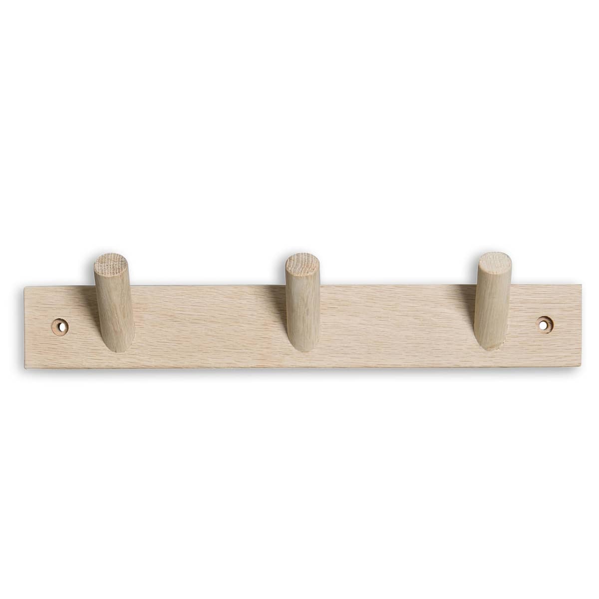 Else knagerække 3 kroge, brun