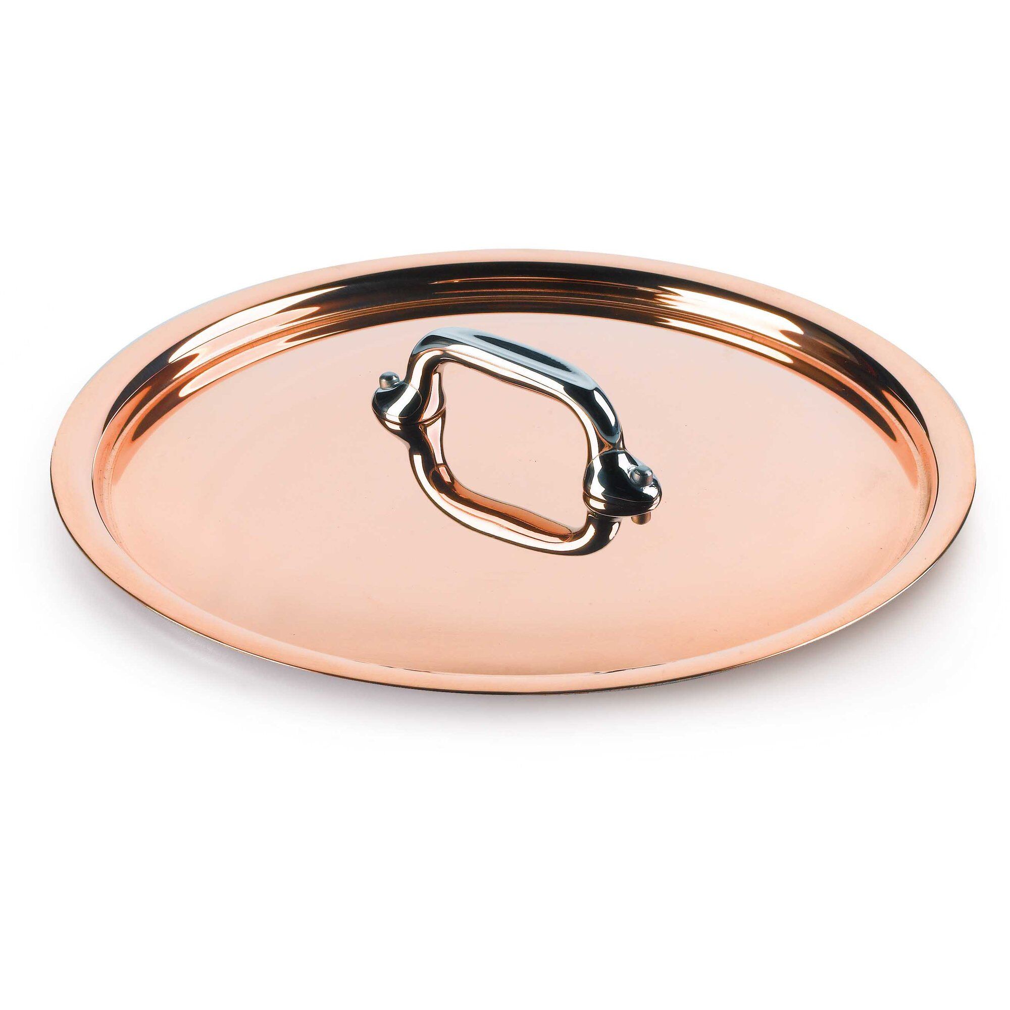 Mauviel - Lid M'150S Copper/Steel - 14 cm - Kjeler og kasseroller