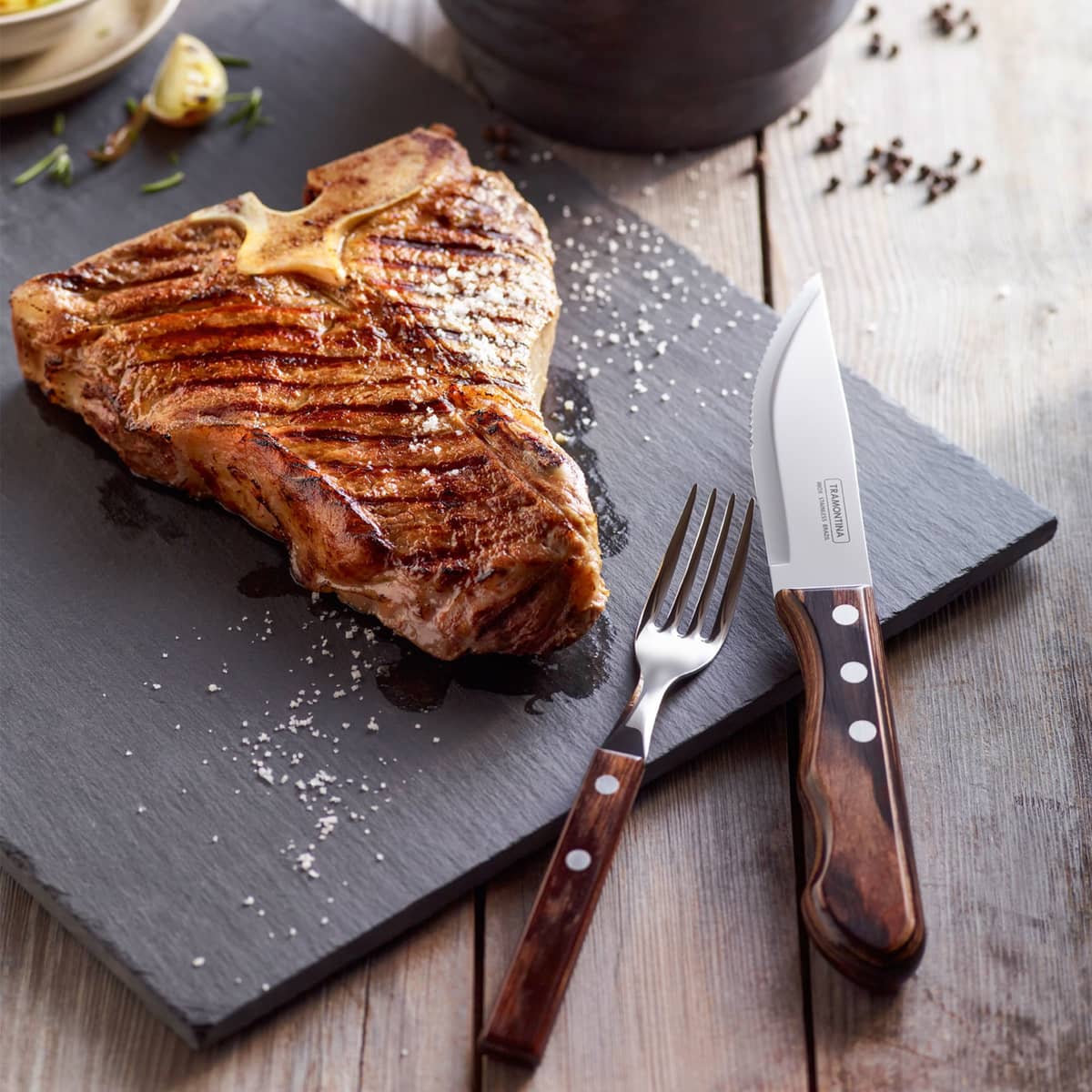 Jumbo steakbestik 12 dele