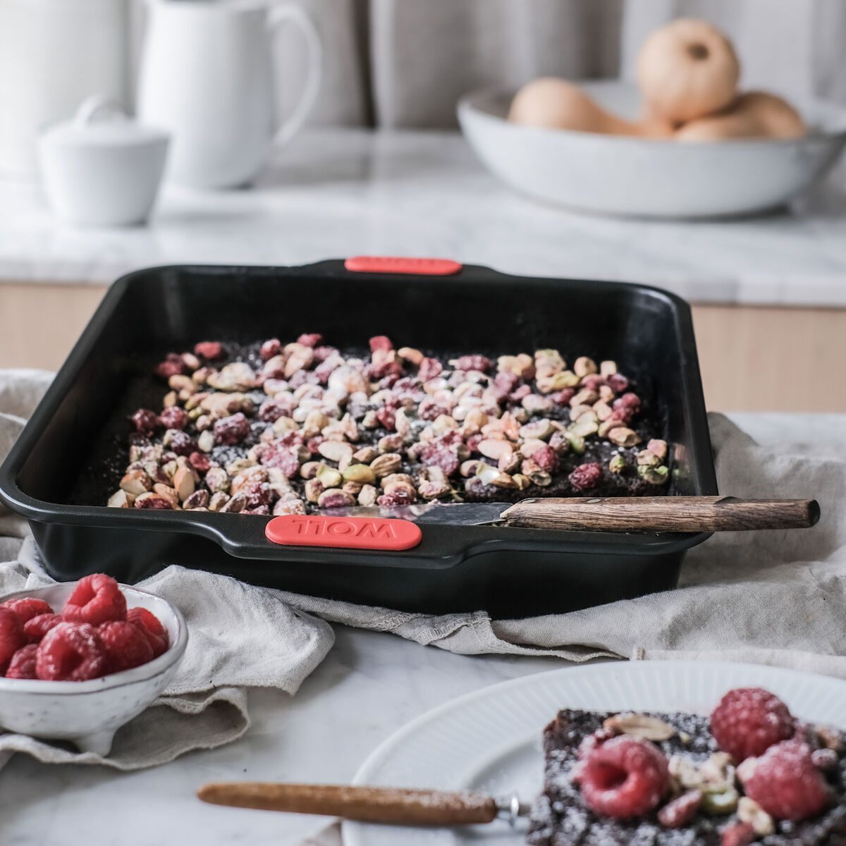 Woll Bake It Bradepande 28×28 cm / 3,6 liter