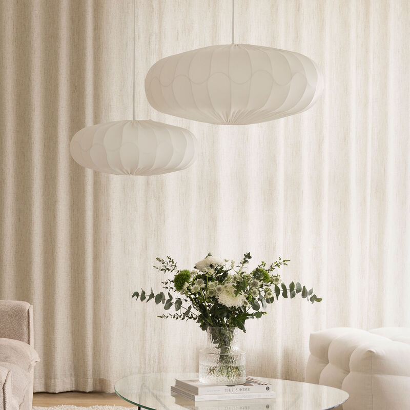 Globen Lighting Bladverk lampeskjerm 50 cm, hvit