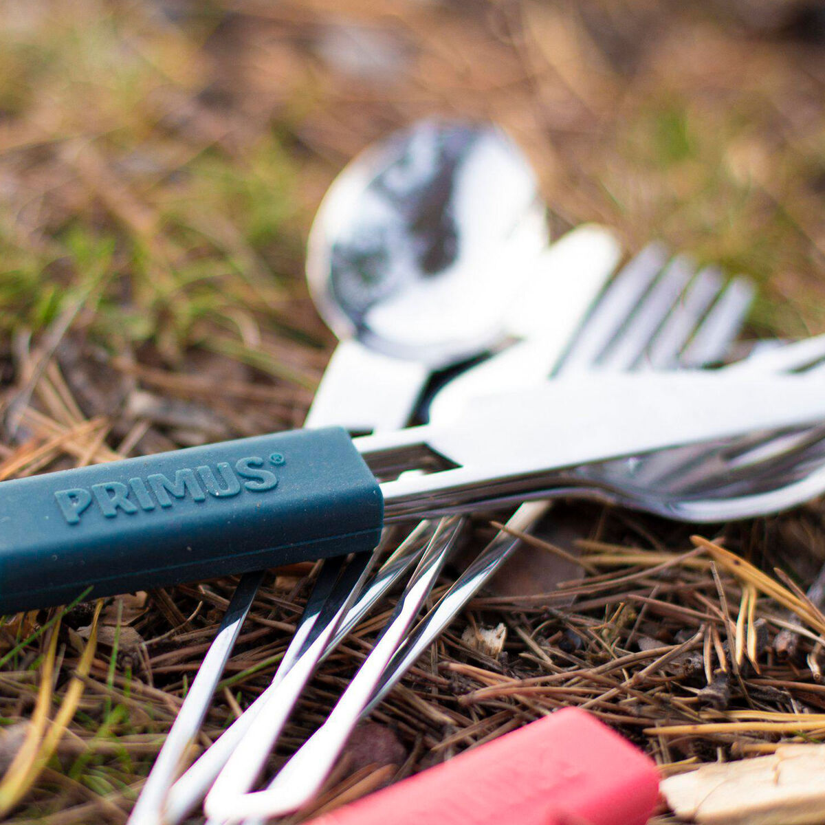 Primus Leisure Cutlery bestickset, betonggrå