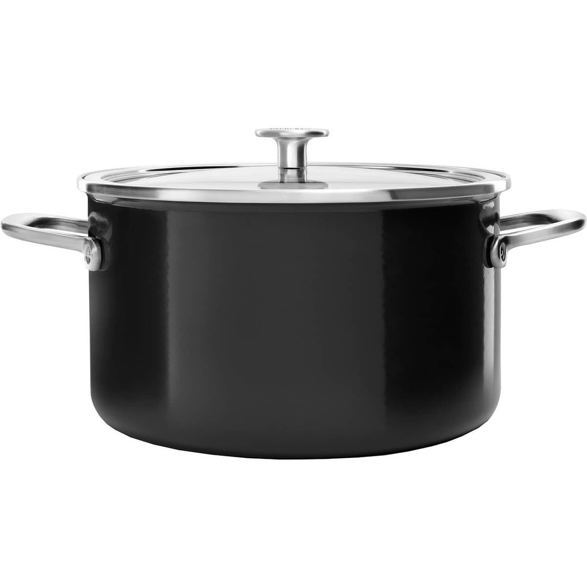 Cookware Collection -kattila, kannellinen, 24 cm, musta
