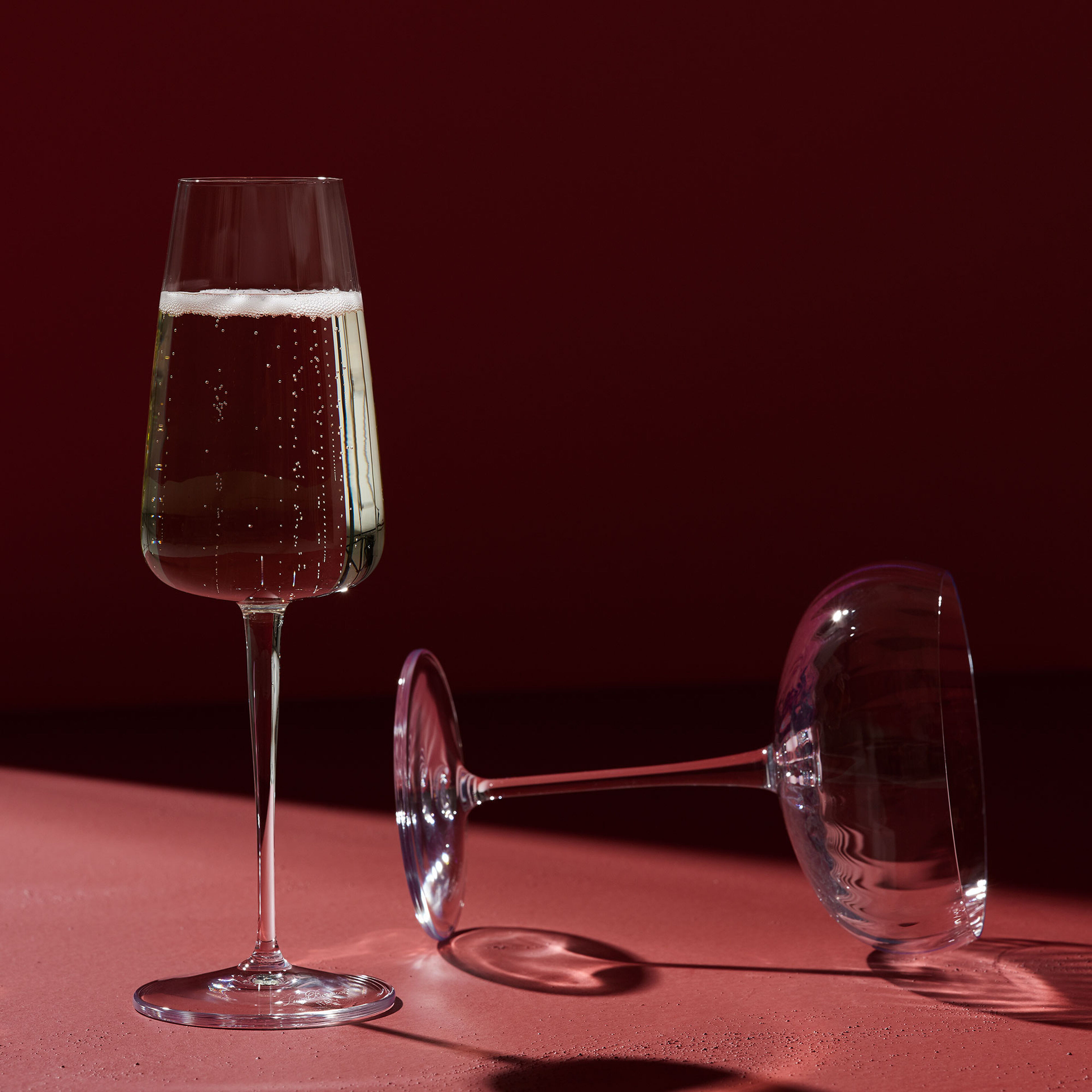 Luigi Bormioli Optica Champagneglas 21 cl, 4 stk.