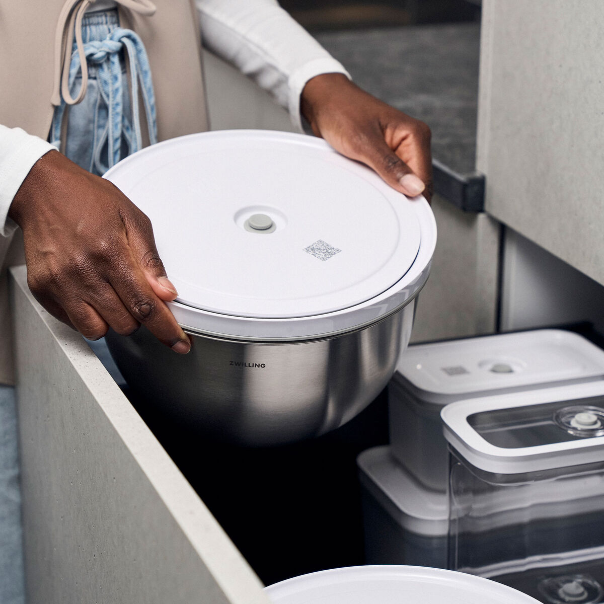 Zwilling Fresh & Save vakuumskål large 26 cm, 4 liter