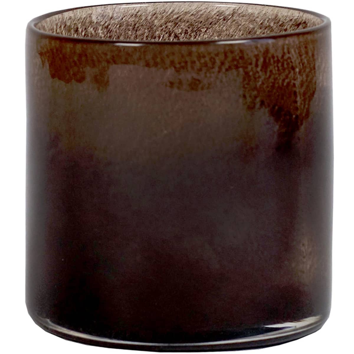 Lyric telysglass, dark brown, extra small