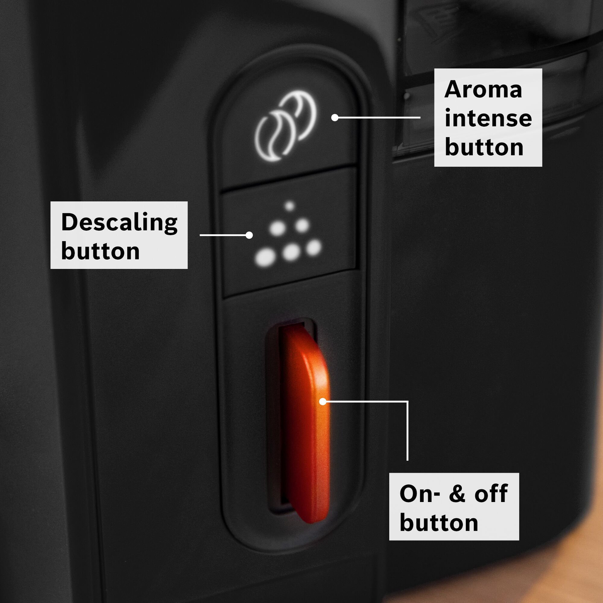 MyMoment Kaffemaskine med termokande, sort
