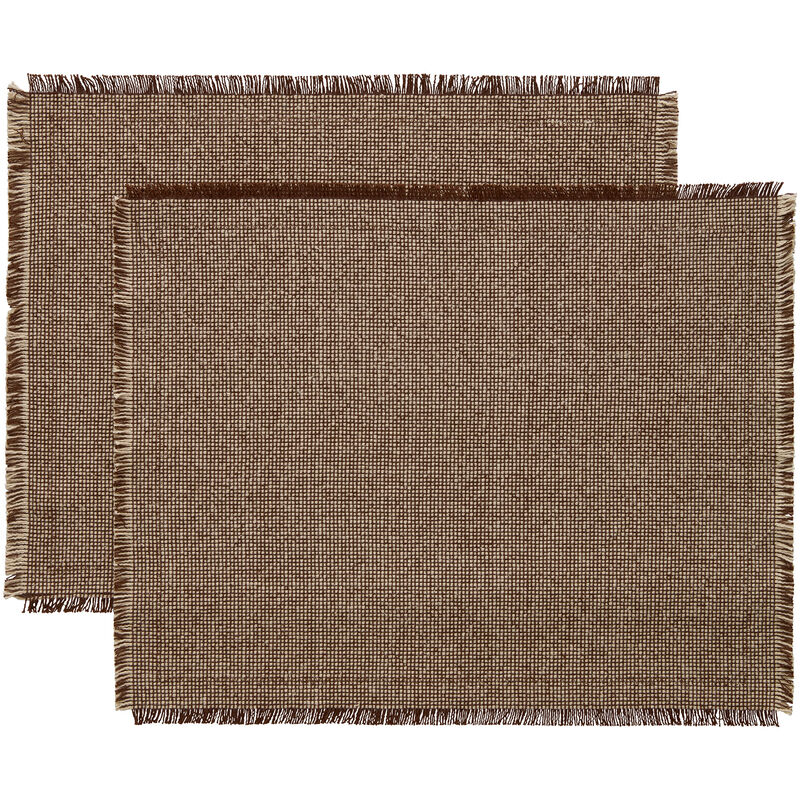 Ravella bordbrikke 2 stk, brun