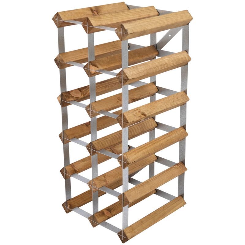 Viiniteline Vaalea tammi 15 pulloa 