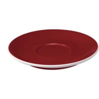 Tulip Café Latte -aluslautanen 15 cm, 6 kpl, punainen