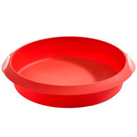Rund kakeform 20 cm, rød