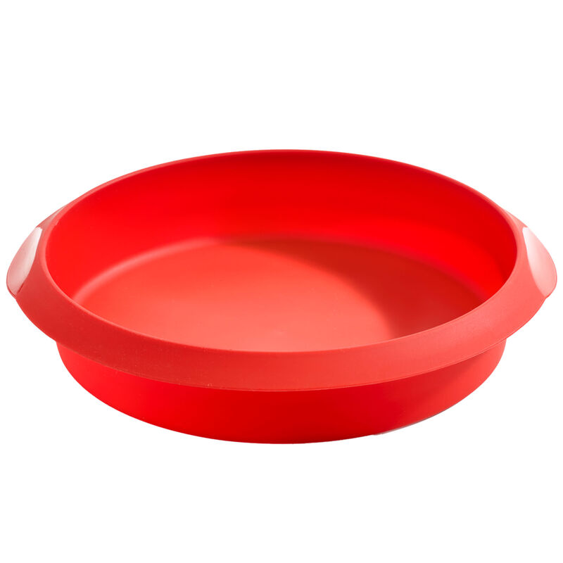 Rund kakeform 20 cm, rød