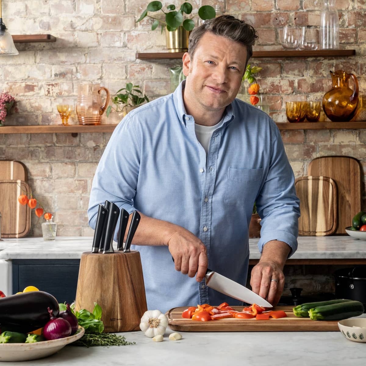 Jamie Oliver Acacia skærebræt, mellem
