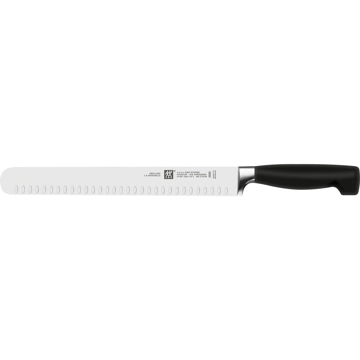 Reiällinen Four Star -viipalointiveitsi 26 cm