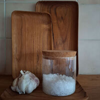 Tarjotin small 20 x 12 cm, teak