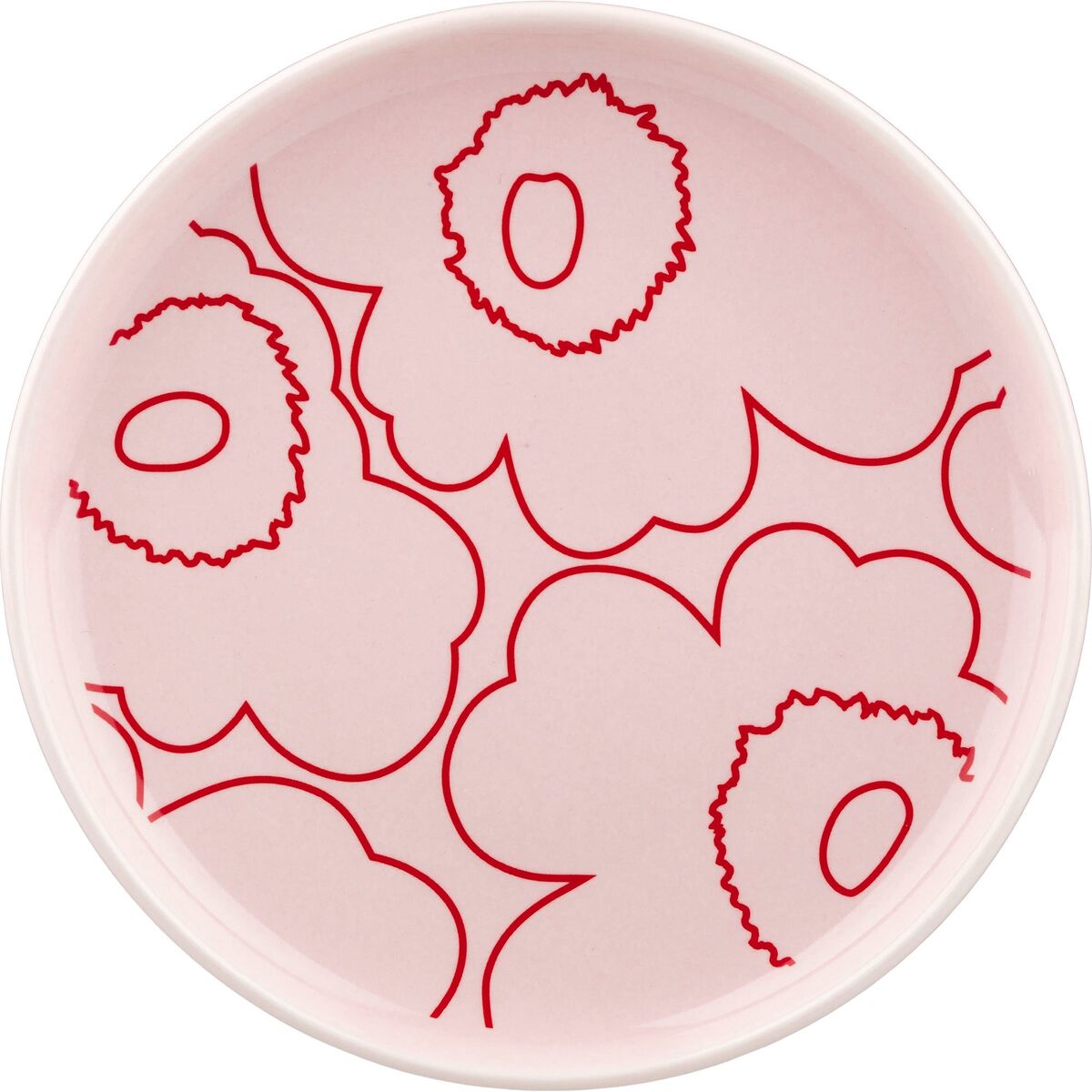 Piirto Unikko muki + lautanen (4 osaa)