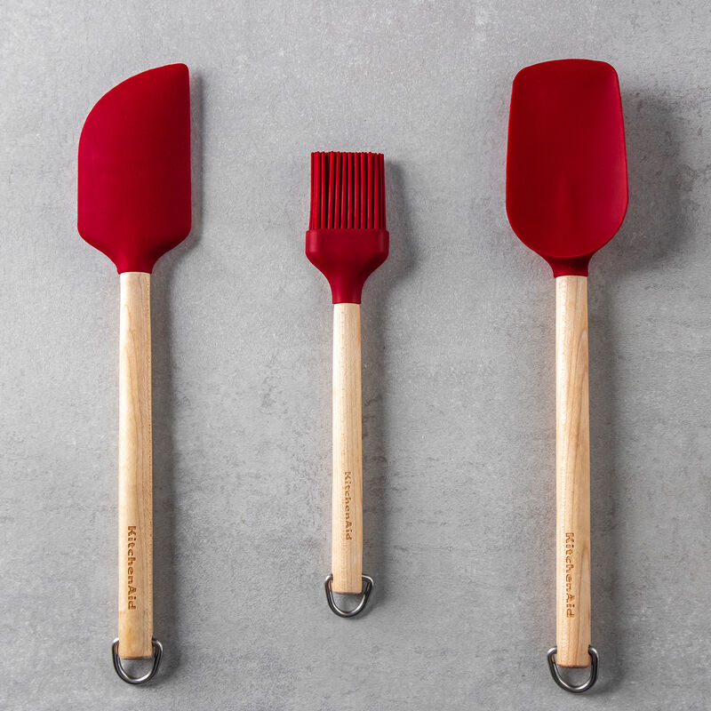 KitchenAid Leivontasetti Birchwood Empire Red 3 kpl