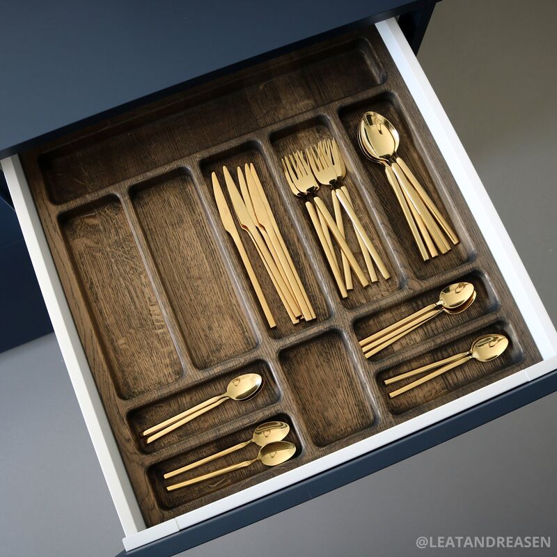 Tvis Titanium Rose Gold, ruokailuvälineet 16 osaa