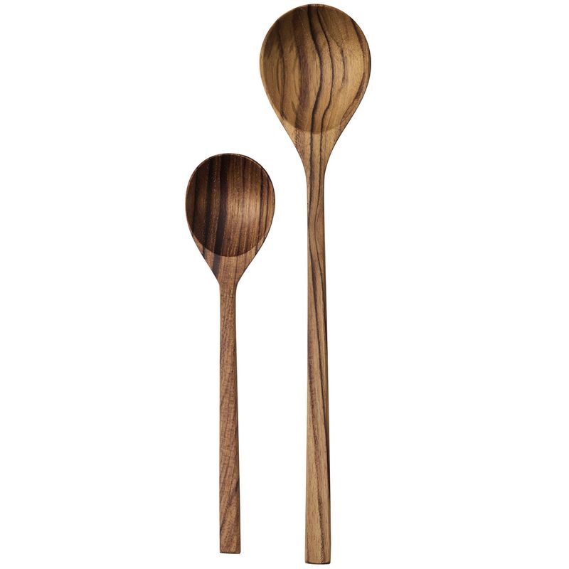 Salatsæt skeer, teak