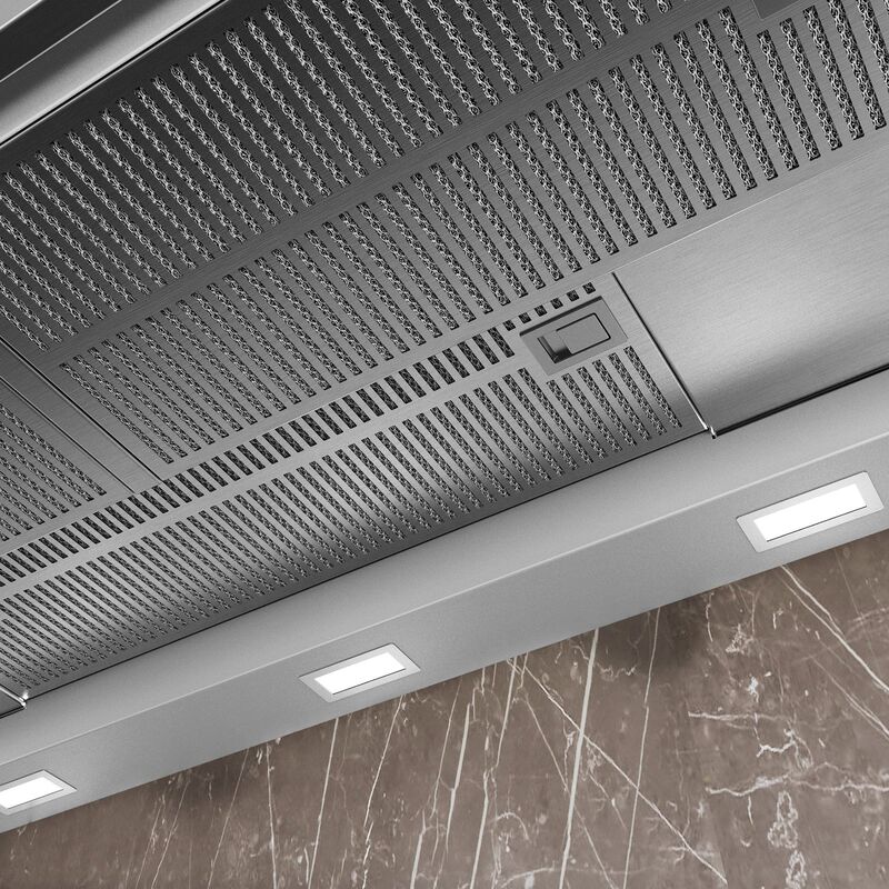 LI97RB531 iQ300 utdragbar köksfläkt, silver