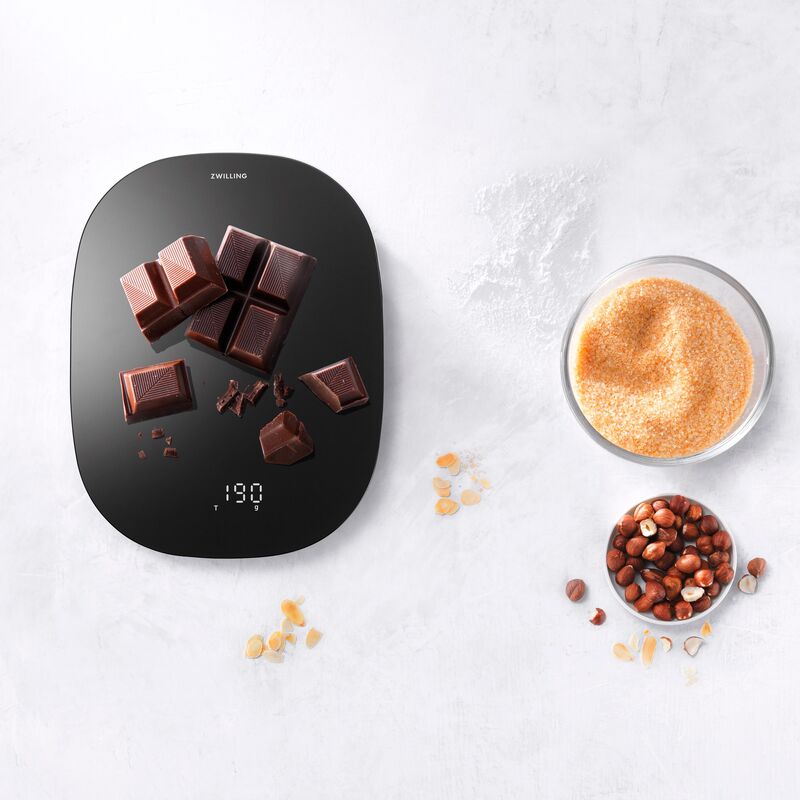 Enfinigy digital køkkenvægt, sort