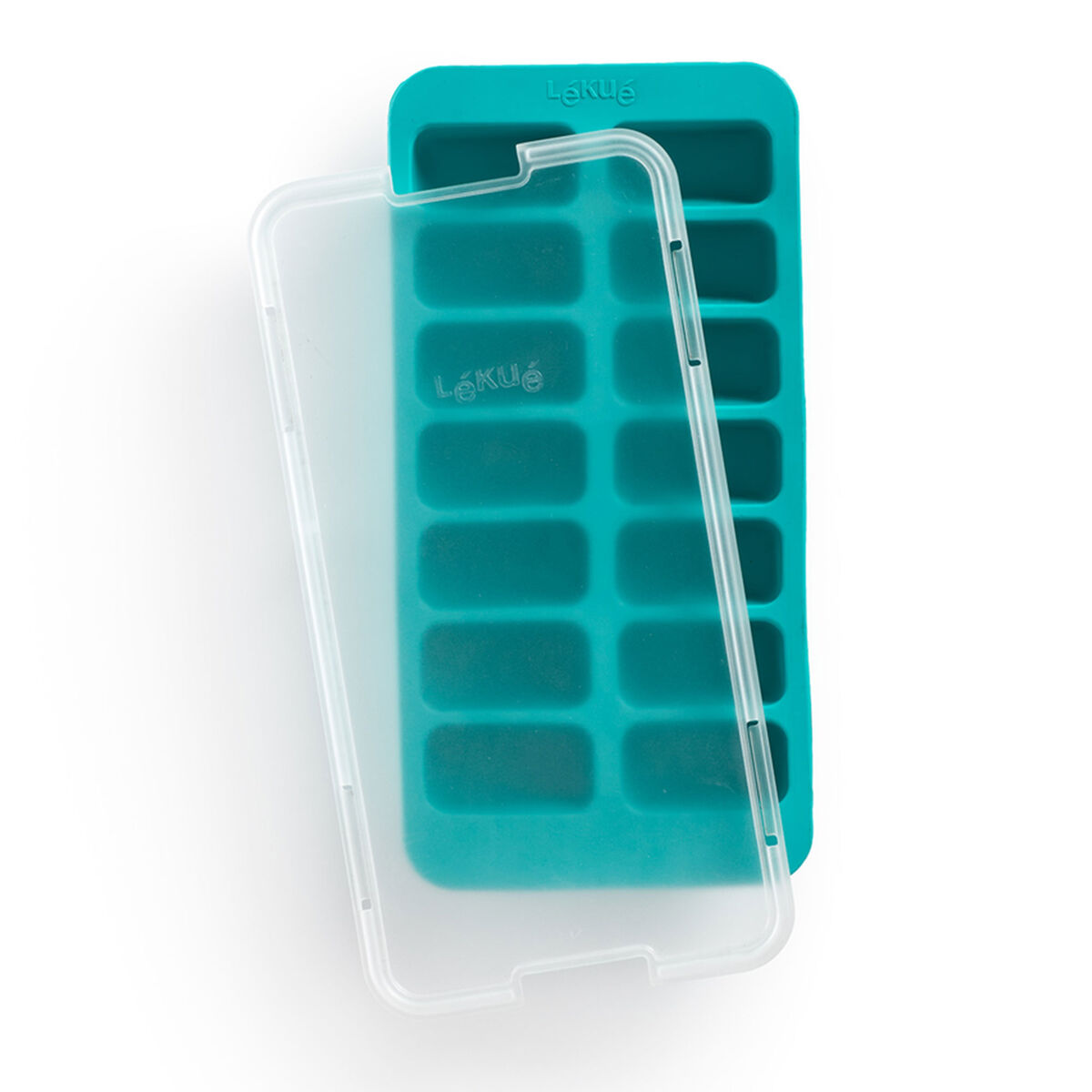 Lékué Iskubsform Lock Rektangulär Turquoise
