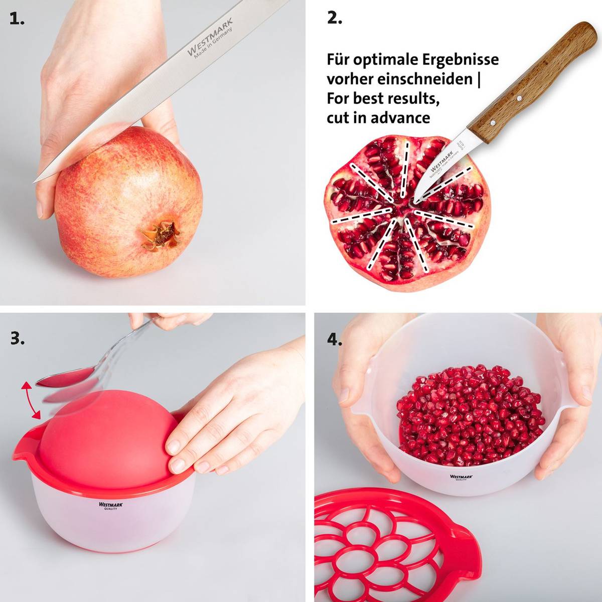 Buzzer granatæbleudkerner