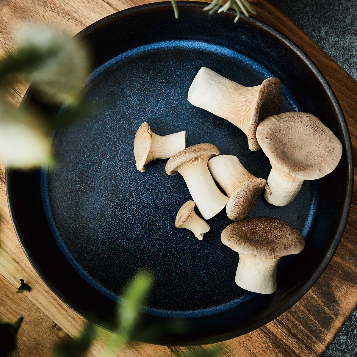 Syvä RAW-lautanen, kivitavaraa, 20 cm, tummansininen