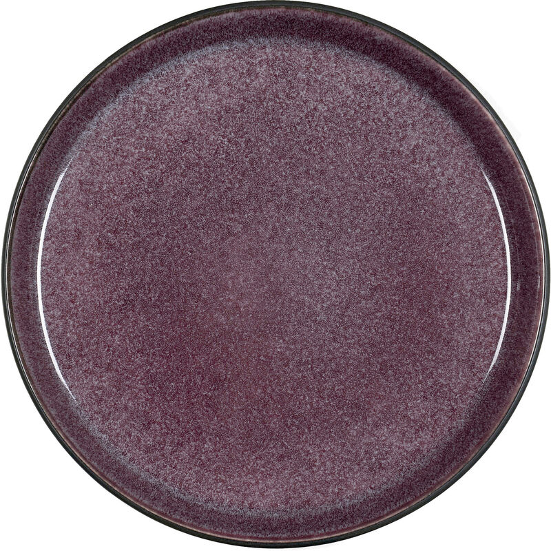 Gastro-lautanen, 21 cm, musta/liila