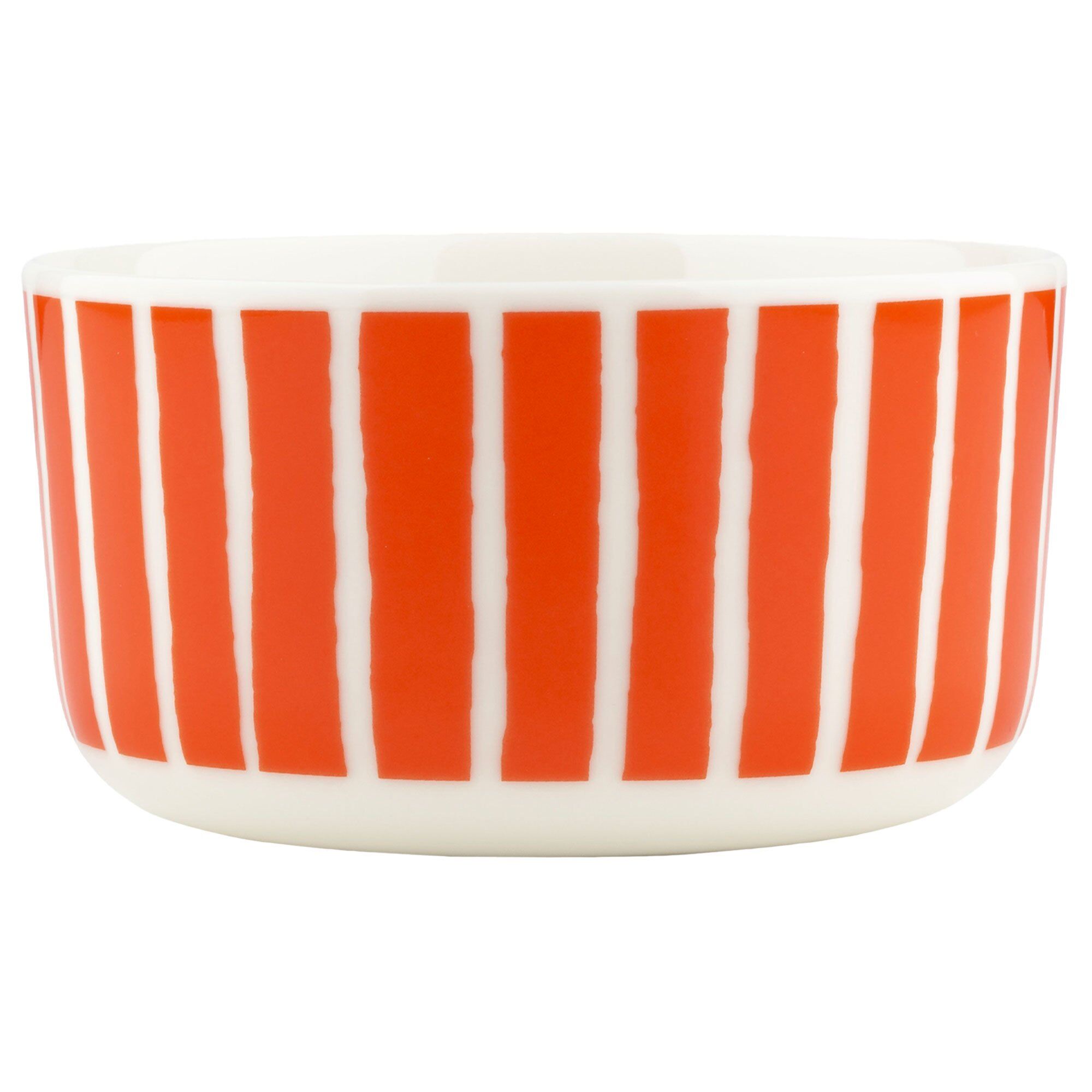 Marimekko Oiva Piccolo skål 50 cl White-orange