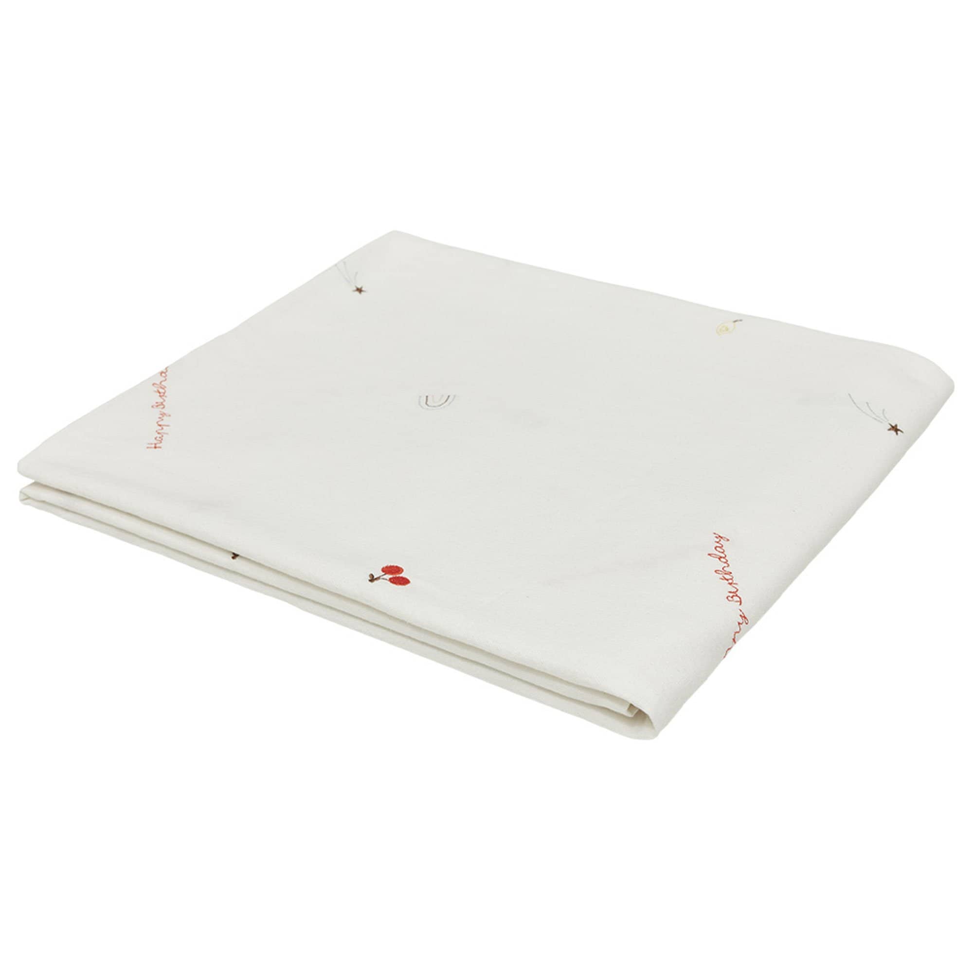 Produktfoto för OYOY LIVING - Birthday Tablecloth - Duk - 102 Offwhite - L260 x W140 cm