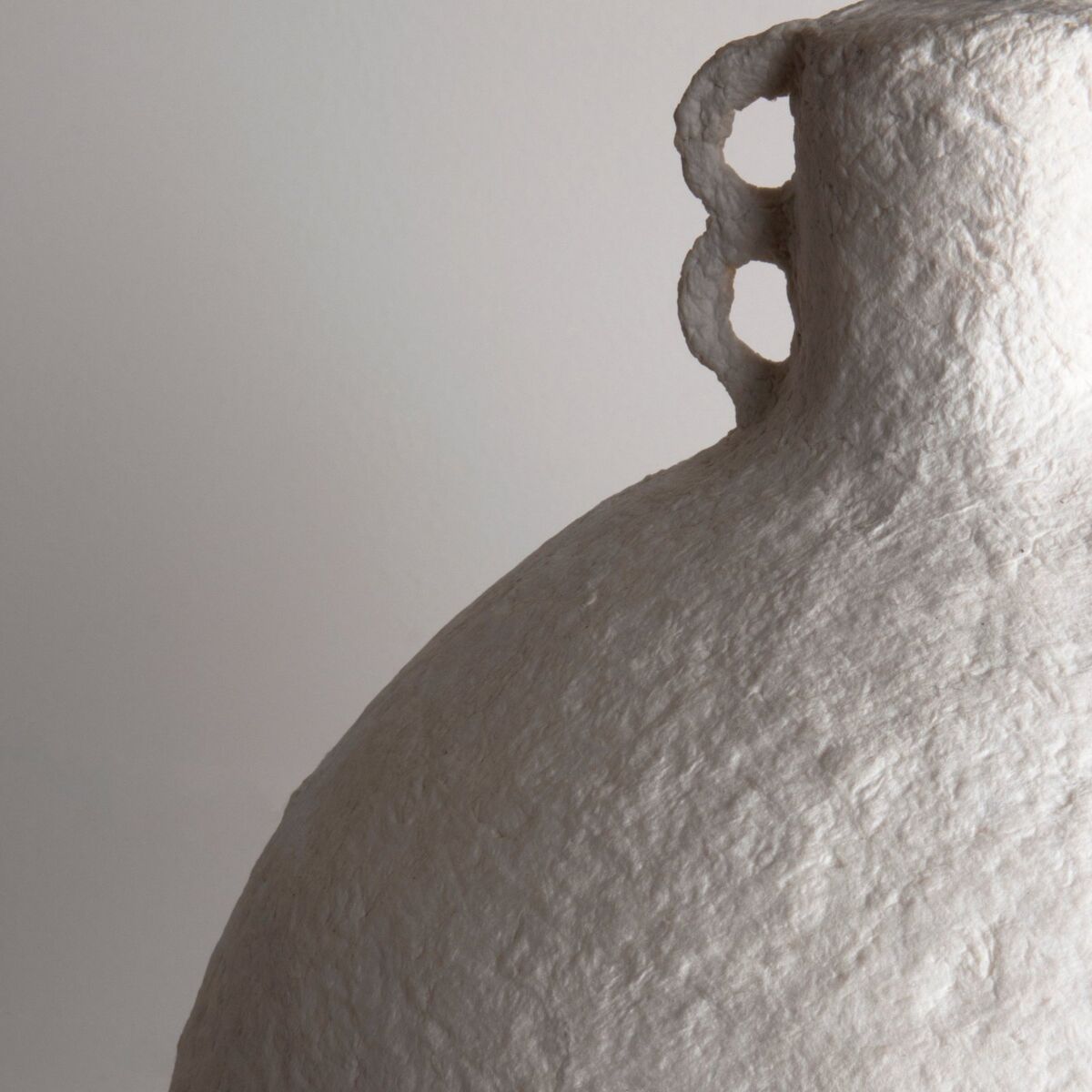 Maché-riippuvalaisin, 50 cm, valkoinen