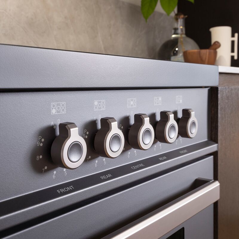 PRO95I2ECAT Professional induktionskomfur med dobbeltovn 90 cm, mat sort