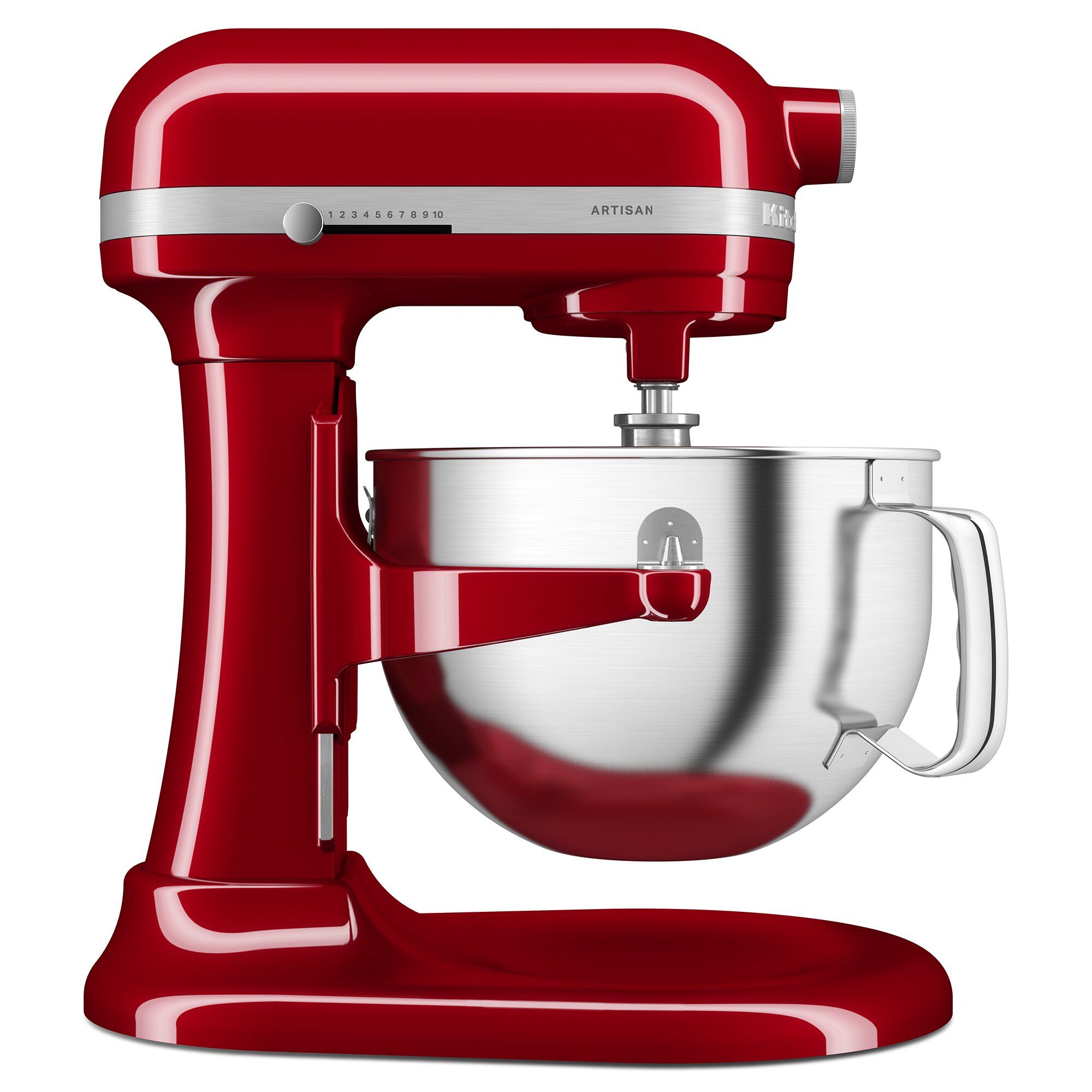 Alternativ bild 1 för KitchenAid Artisan 5KSM60SPX köksmaskin med lyftarm 5,6 liter, red