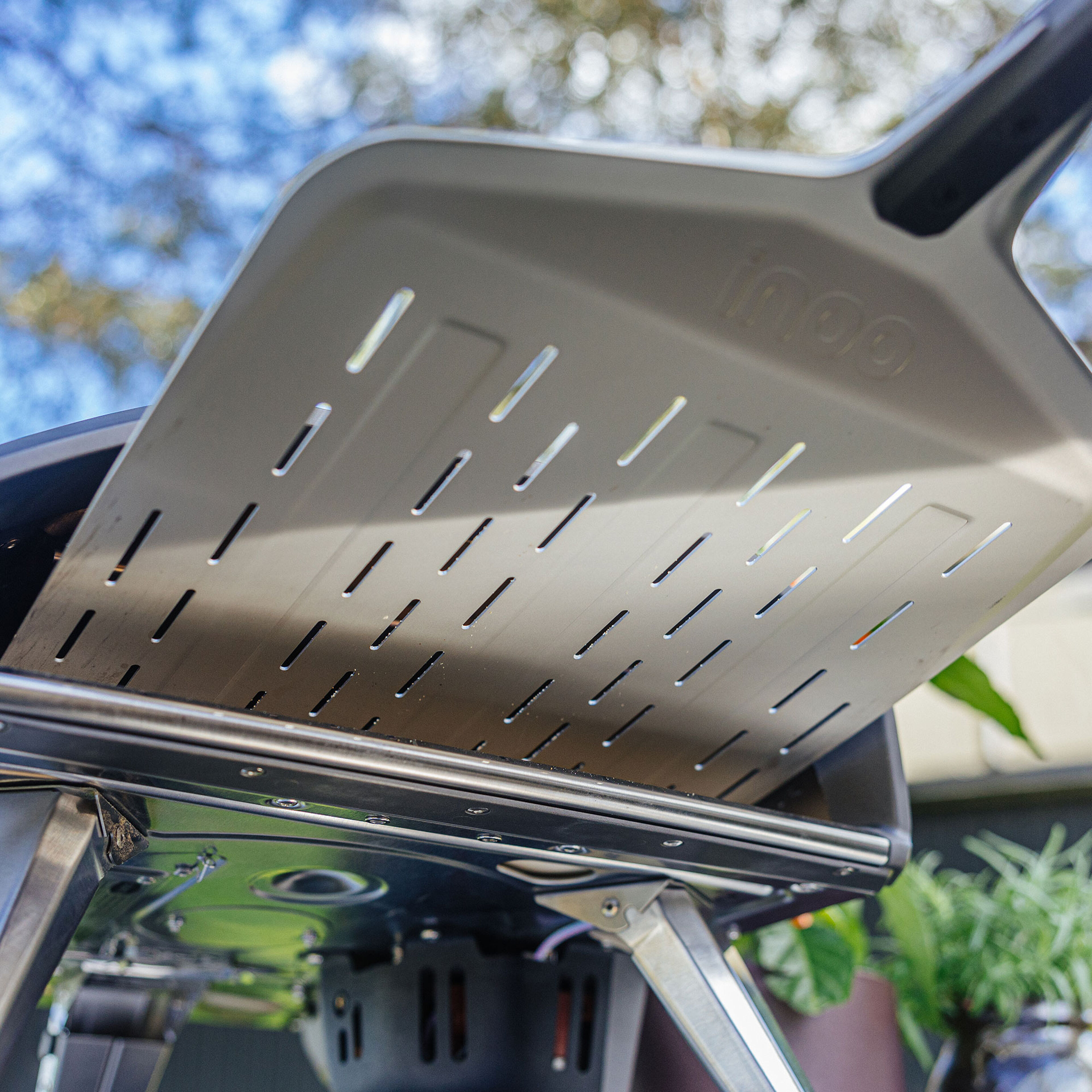 Perforerad pizzaspade, 35,5 cm