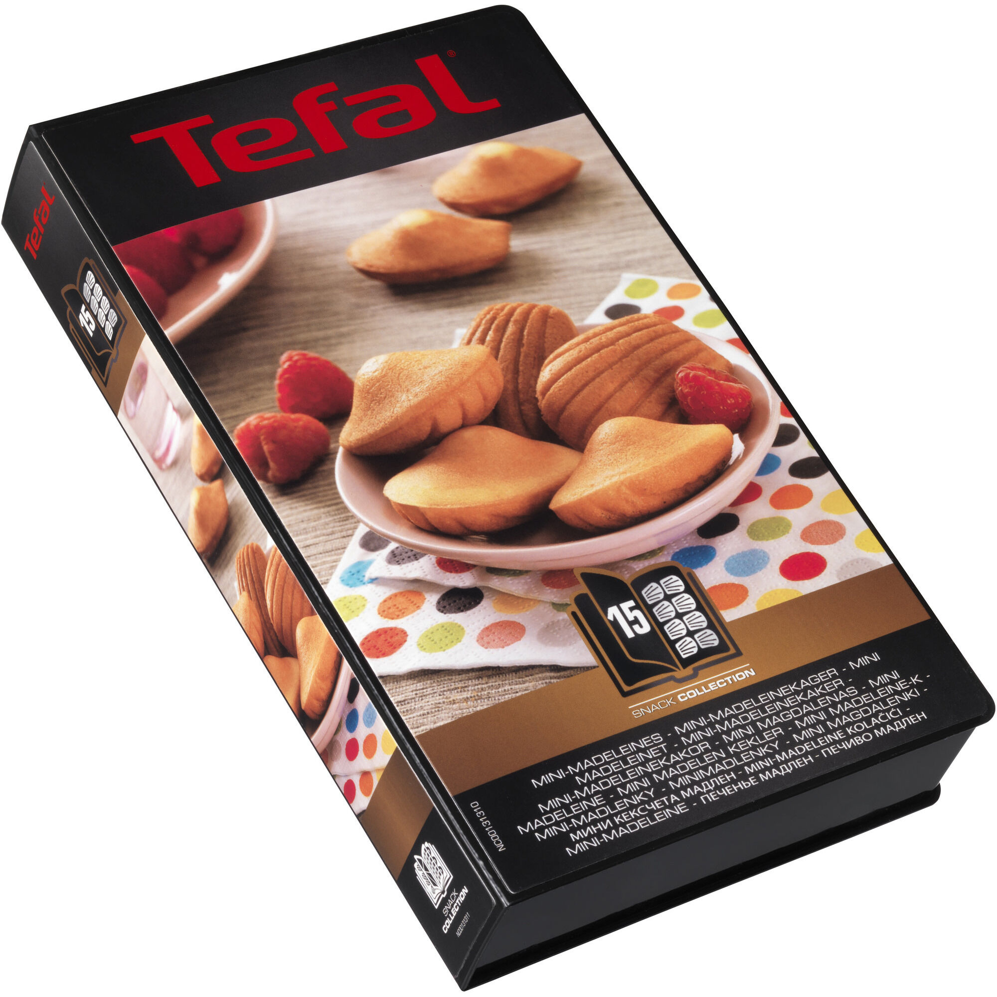 Tefal - Snack toastjern plater Box 15: Mini madeleines