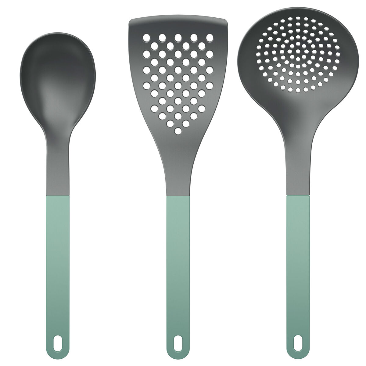 Rosti 2 Optima köksredskapsset 3 delar, nordic green