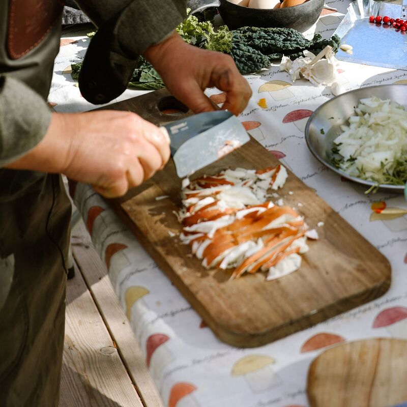 Rombo BlackBlade (S) Ash Wood, friluftskniv