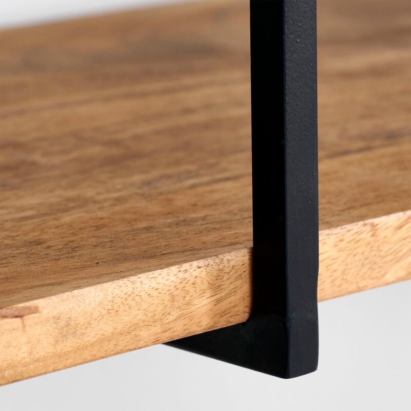 Woods hylly 70 cm, luonnonvärinen