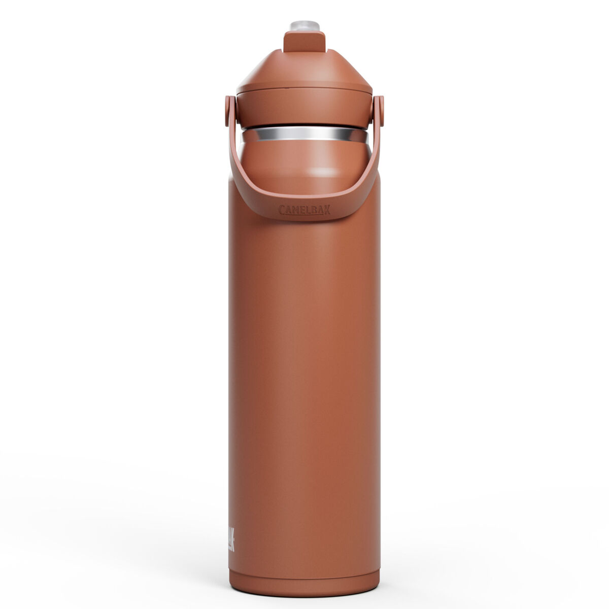 Thrive Flip Straw drikkeflaske 1 liter, sierra red