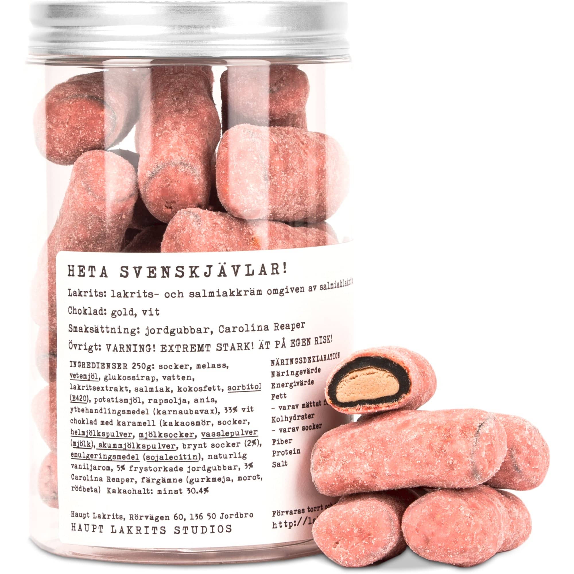 Produktfoto för Haupt Lakrits Heta Svenskjävlar!, 250 g
