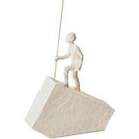 Astro stenbocken 25cm, vit