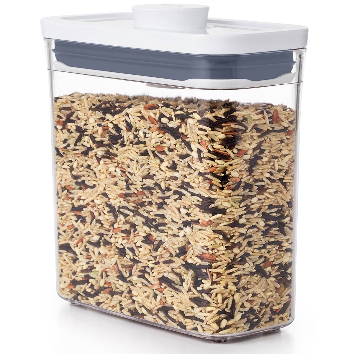 POP-säiliö slim suorakulmainen 1,1 L