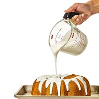 Måttbägare med lock 0,5 liter, glas