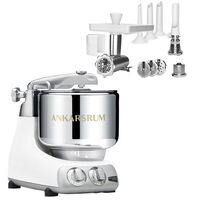 Assistent AKM 6230 røremaskine + komplet kødhakker, glossy white