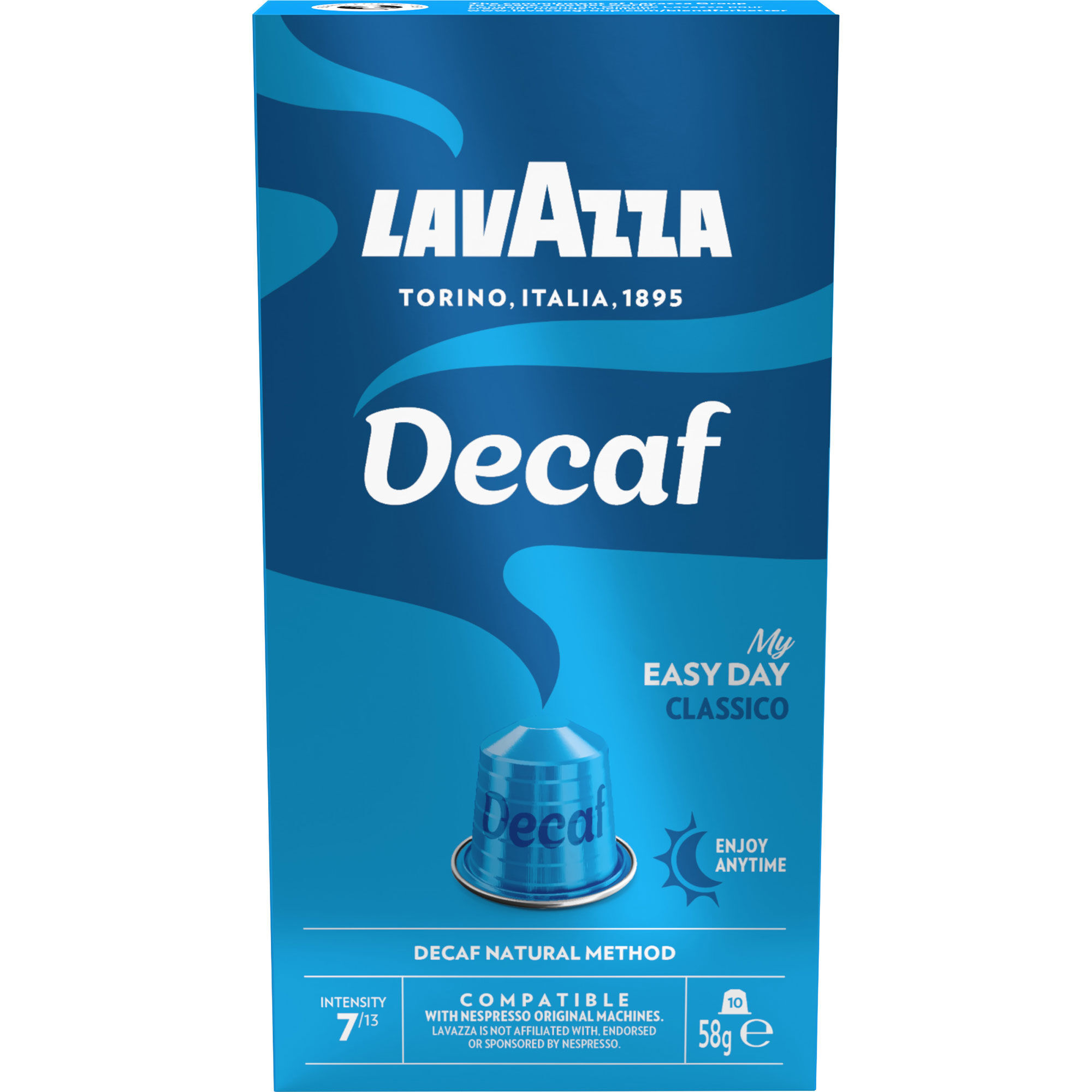 Lavazza Decaf Espresso My Easy Day kapsler, 58 g / 10 stk