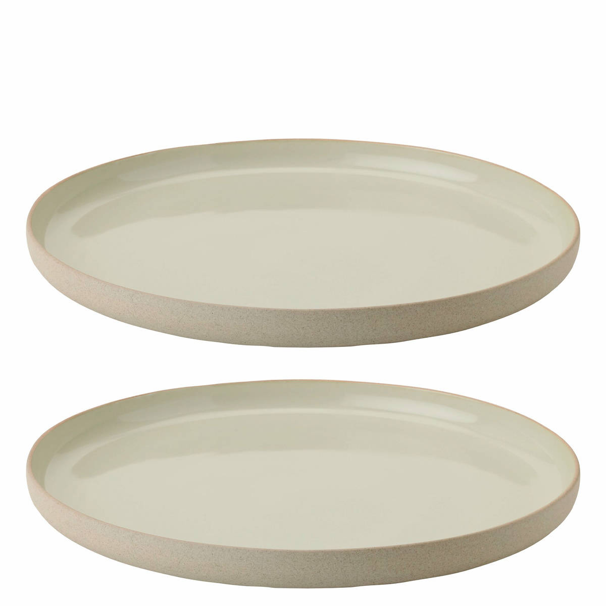 Emma lautanen 24 cm 2-pakkaus, harmaa